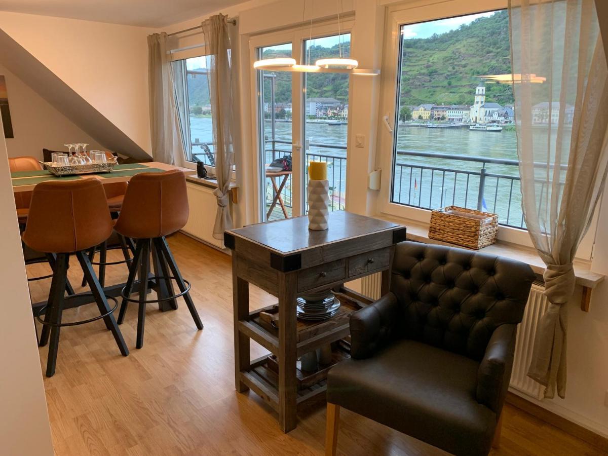 Ferienwohnung "Drei Burgen Blick" Sankt Goar Dış mekan fotoğraf