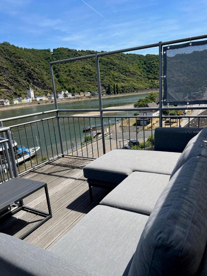 Ferienwohnung "Drei Burgen Blick" Sankt Goar Dış mekan fotoğraf