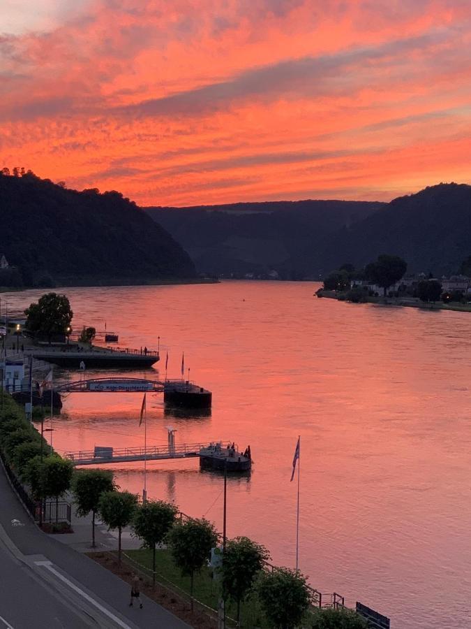 Ferienwohnung "Drei Burgen Blick" Sankt Goar Dış mekan fotoğraf